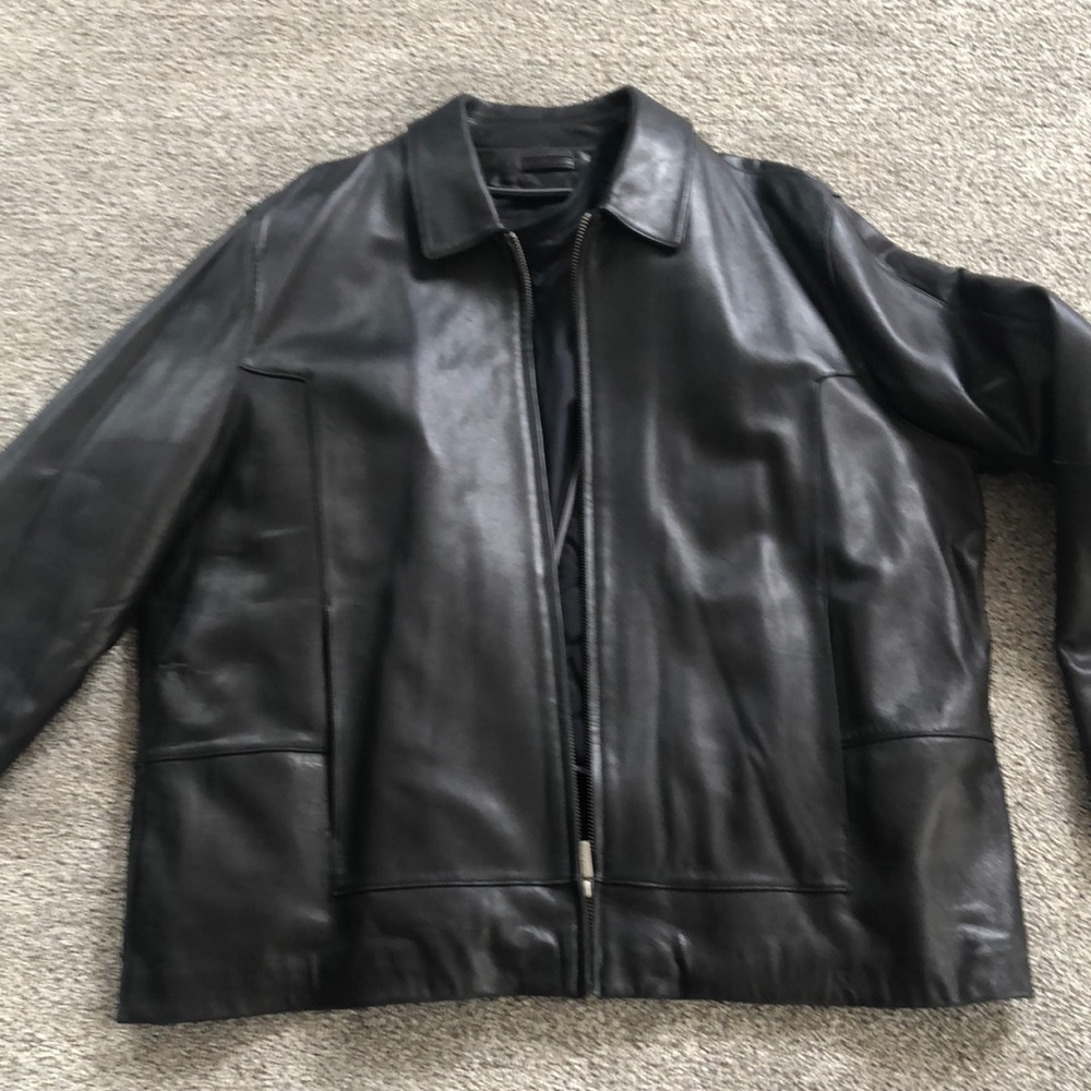 Men’s XL leather jacket
